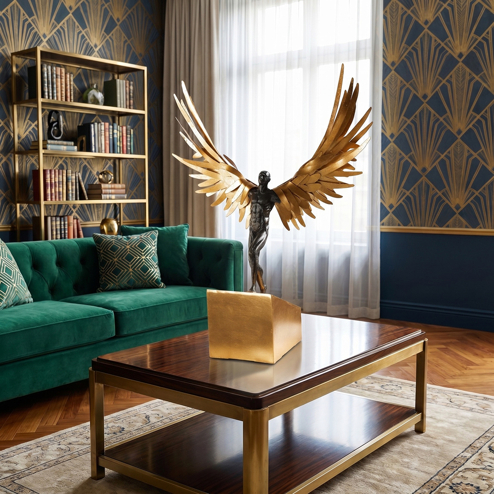 Living room, Art Deco style